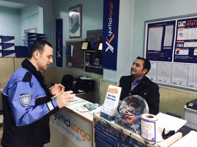 Bitlis Polisi Kargocuları Şüpheli Paket Hususunda Bilgilendirdi