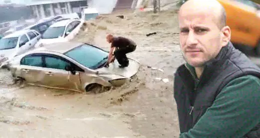 Mamak'taki Selde Sörf Yapan Adam İlk Kez Konuştu: Son Günüm Sandım, Kelime-i Şehadet Getirdim