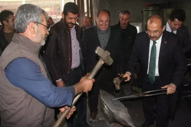 Vali'den Sanayi Esnafına Ziyaret