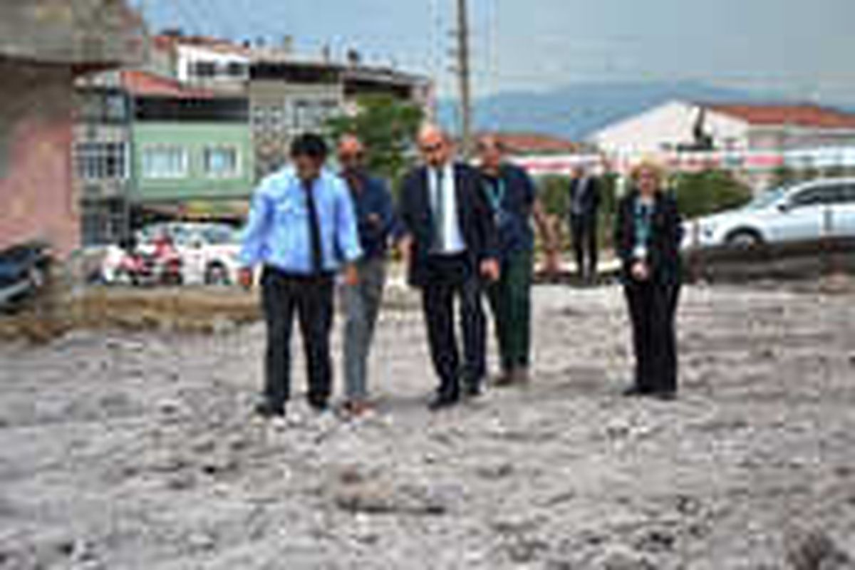 Kaymakam Can, Biga Devlet Hastanesinde İncelemelerde Bulundu