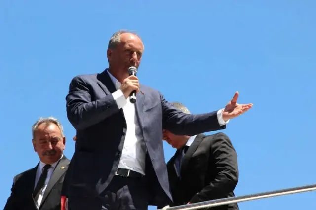 İnce'den Erdoğan'a Emeklilik Çağrısı İnce'den Erdoğan'a Emeklilik Çağrısı