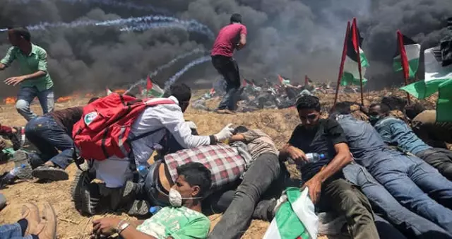 Beyaz Saray, Gazze'deki Ölümlerden Hamas'ı Sorumlu Tuttu Beyaz Saray, Gazze'deki Ölümlerden Hamas'ı Sorumlu Tuttu