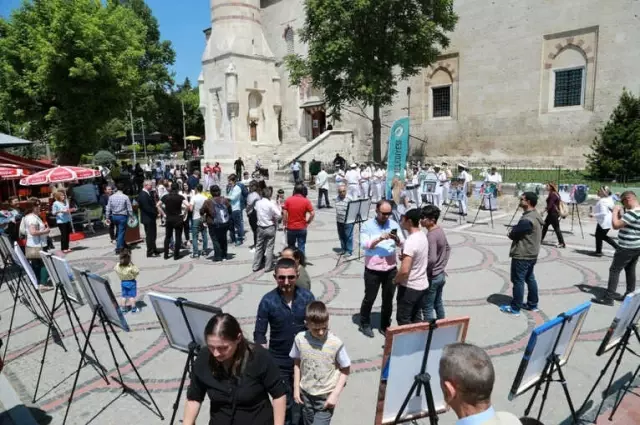 Edirne'de 'Benim Annem Bir Melek' Fotoğraf Sergisi Açıldı