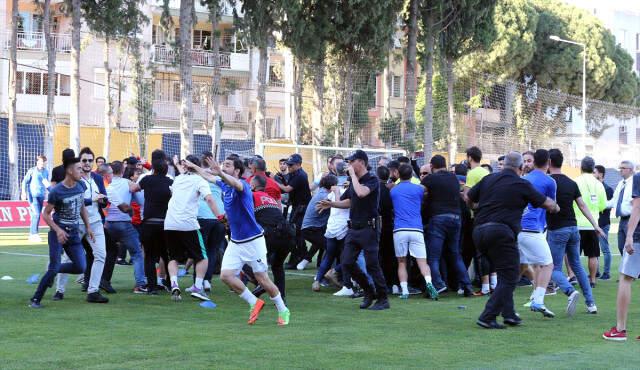 Menemen Belediyespor - Keçiörengücü Maçında Kavga Çıktı
