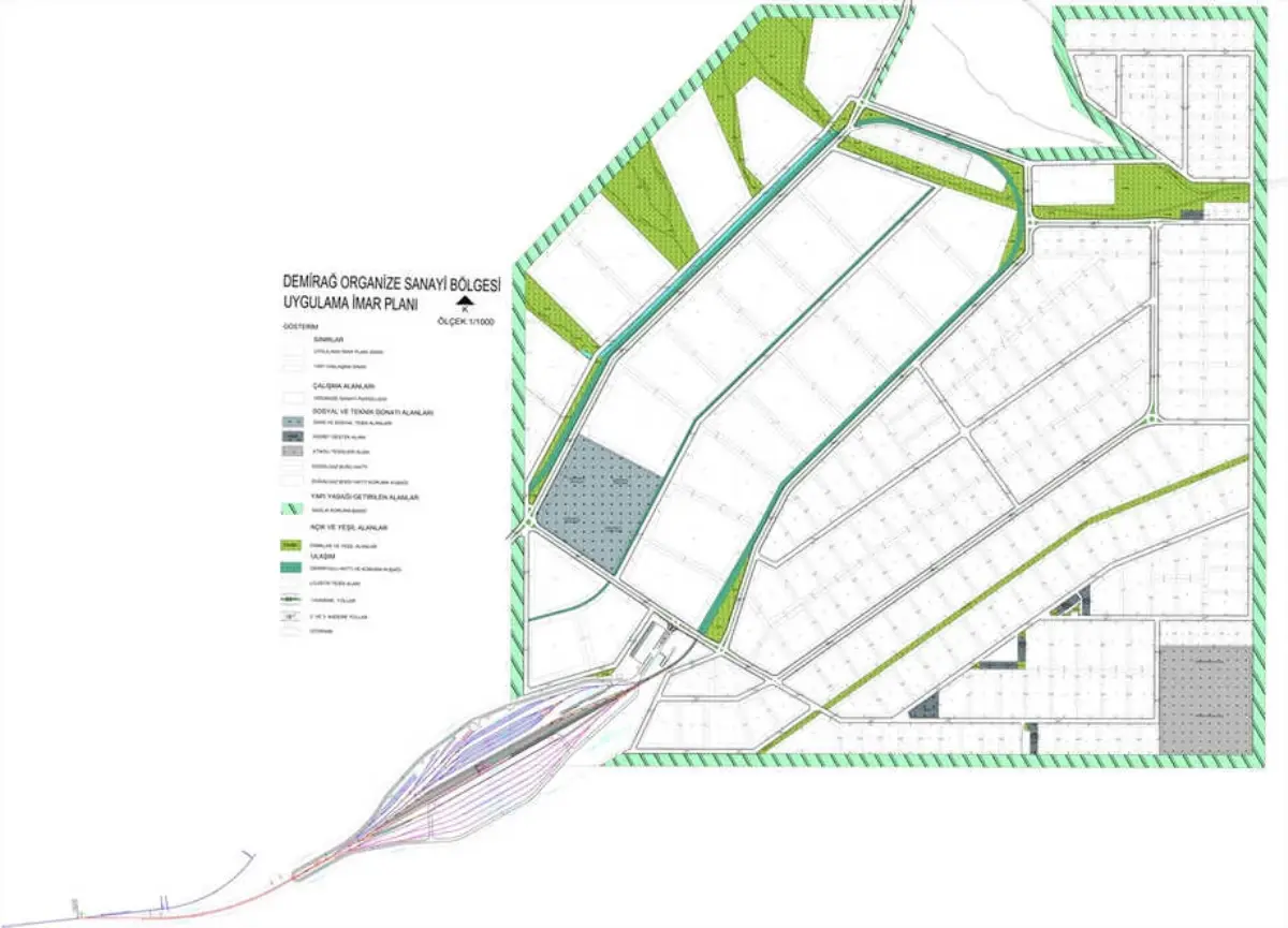 Demirağ Organize Sanayi Bölgesi'nin Altyapı İşlerinin Protokolü İmzalandı
