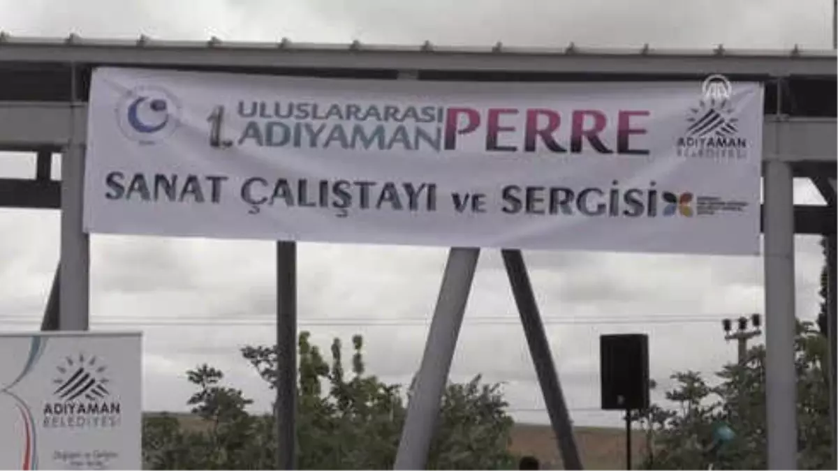 Yabancı Sanatçılar Antik Kentte Adıyaman'ı Resmetti