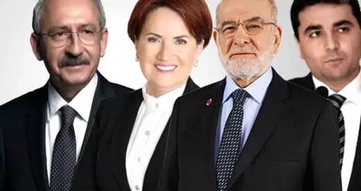 4 Parti Bir Araya Geldi, Sandık İçin İttifak Kuruldu