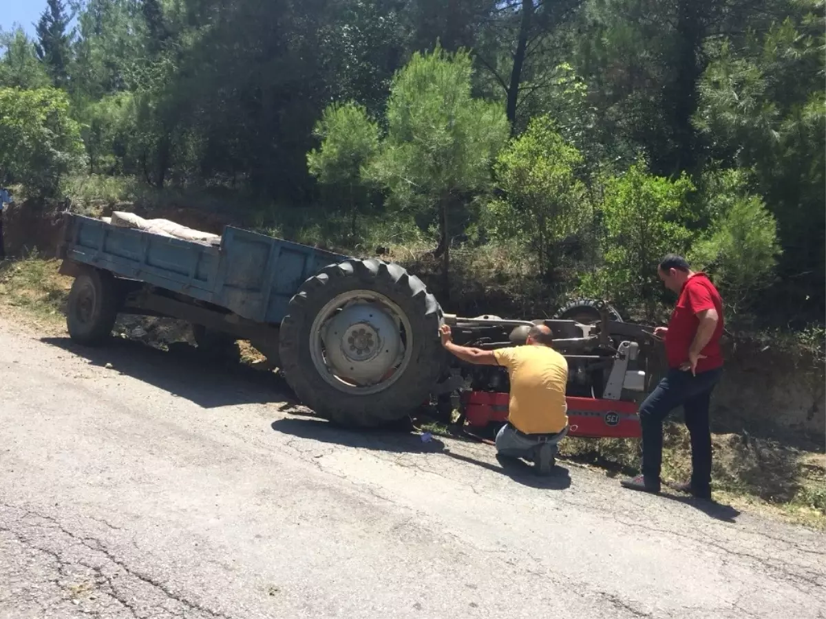 Dalaman�da Traktör Devrildi 1 Ölü Haberler