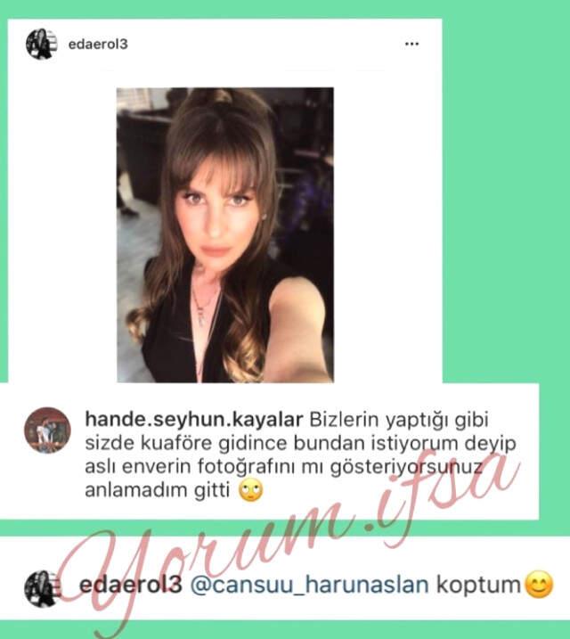 Eda Erol Yeni Tarzıyla Aslı Enver'e İkizi Gibi Benzedi