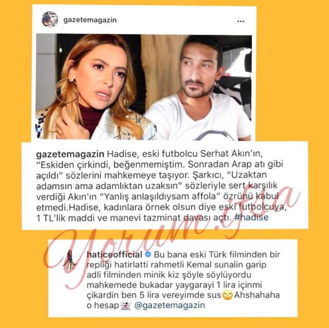 Hadise-Serhat Akın Tartışmasına Hatice de Dahil Oldu: '5 TL Vereyim de Sus'