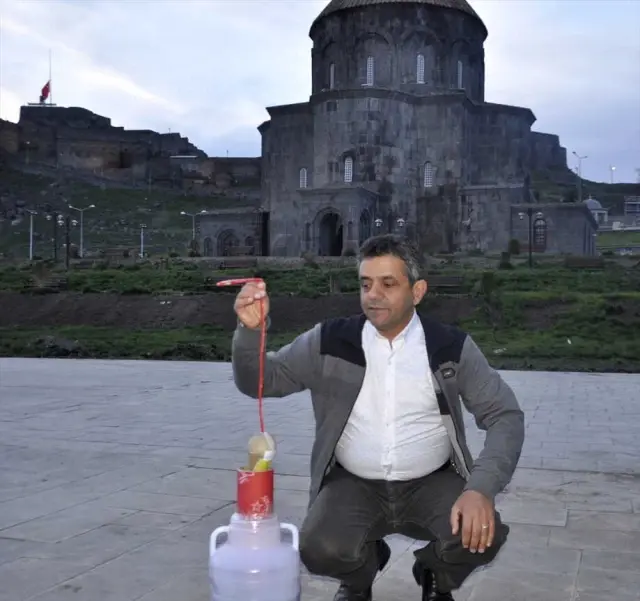 İlk İftar Topu Kars'ta Atıldı