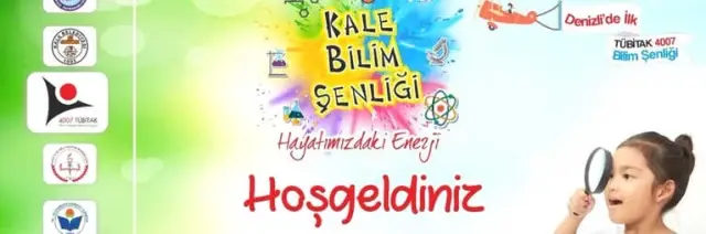 Kale Bilim Şenliği Projesi Tübitak'tan Hibe Almaya Hak Kazandı