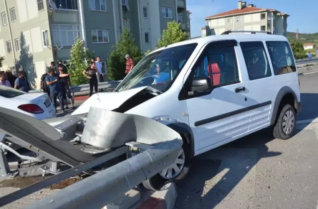 Keşan'da Trafik Kazası: 1 Yaralı