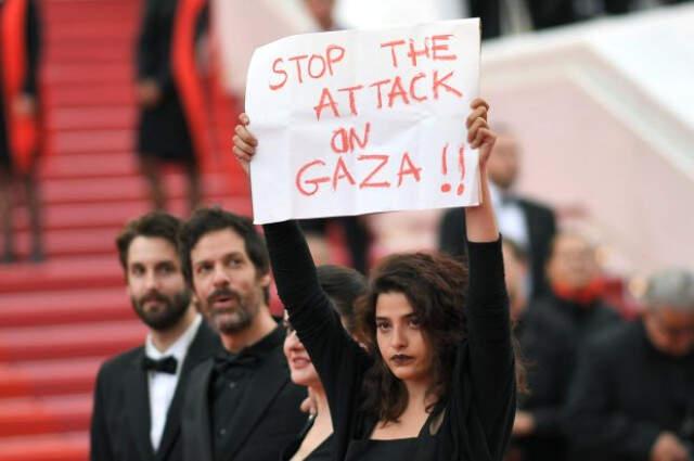 Lübnanlı Oyuncudan Cannes'da Filistin Mesajı: Saldırıları Durdurun