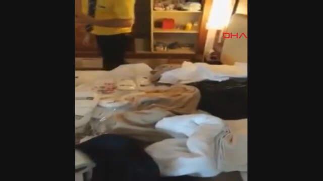 Antalya'da Rus Turistin Valizinden 5 Yıldızlı Otele Ait Eşyalar Çıktı