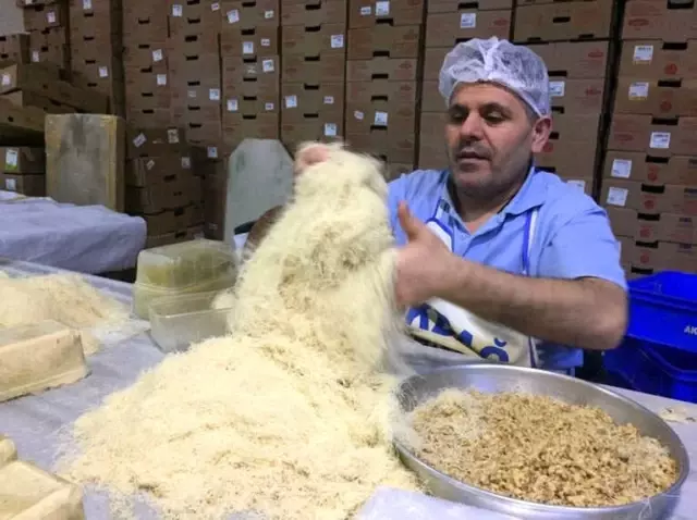 Erzurum'da Ramazan Ayının Vazgeçilmezi Kadayıf