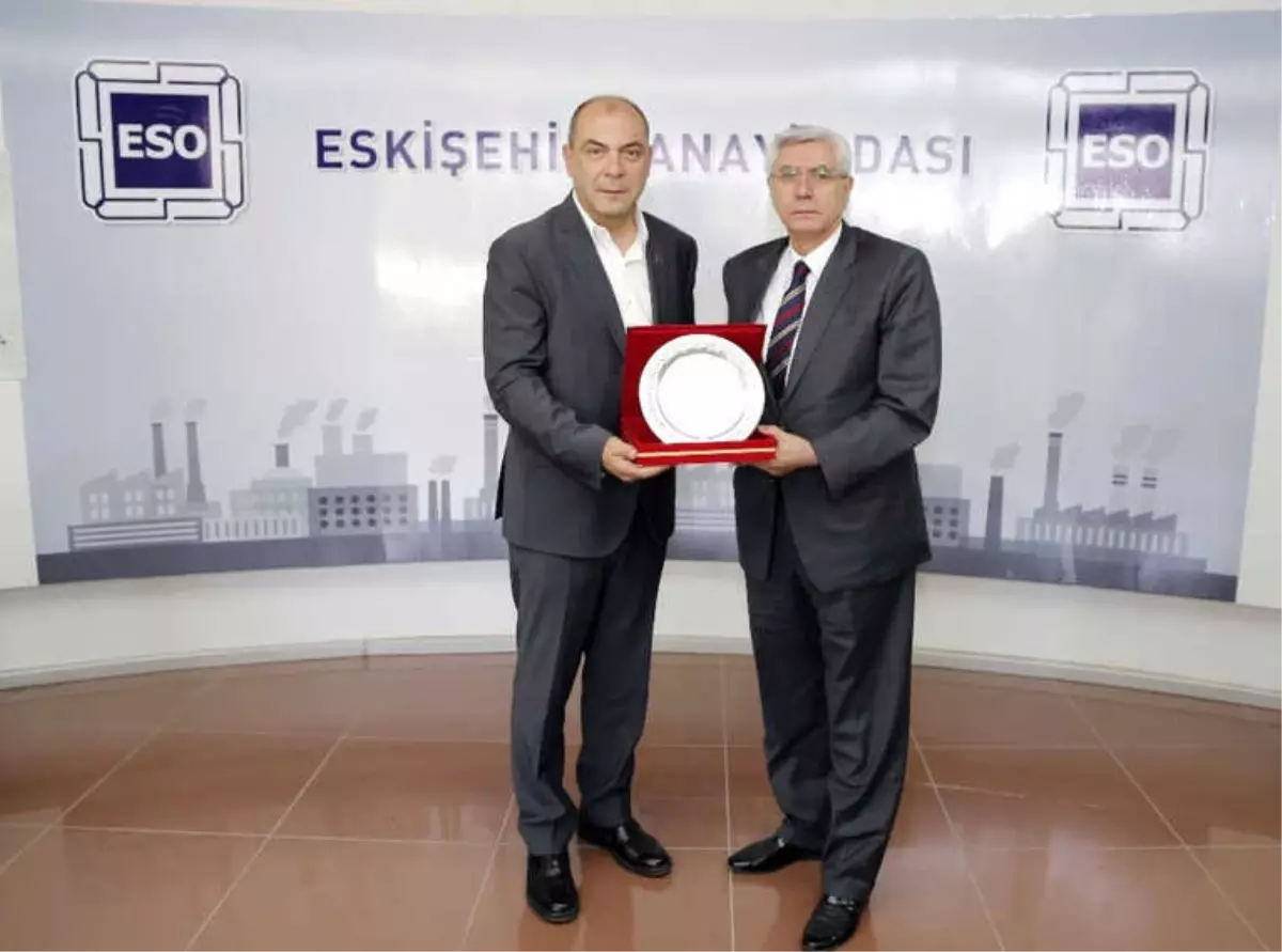 Eskişehir Sinerji Platformu'ndan Eso Başkanı Kesikbaş'a Ziyaret