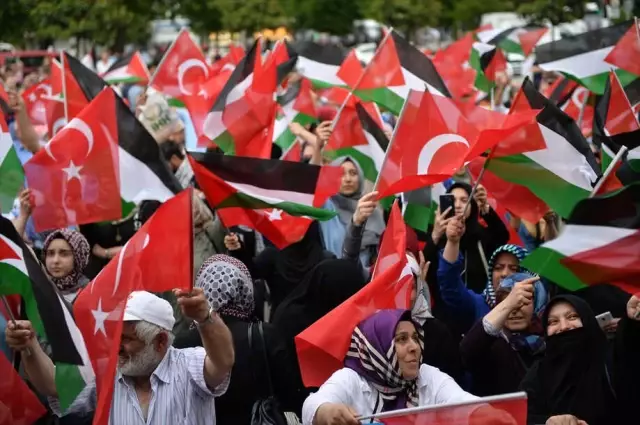 İsrail'e Lanet Filistin'e Destek
