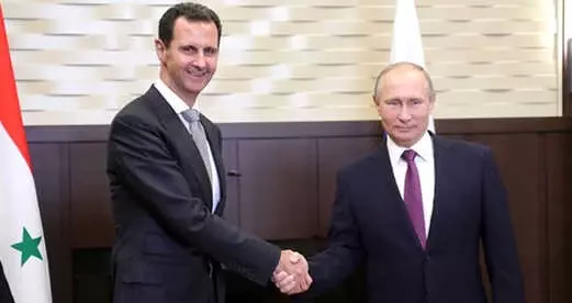 Putin ile Esad Soçi'de Bir Araya Geldi