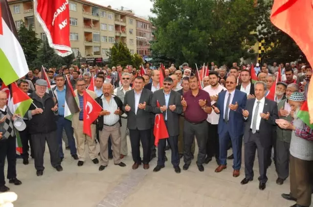 Akşehir'de 'Davamız Kudüs, Acımız Kudüs' Mitingi