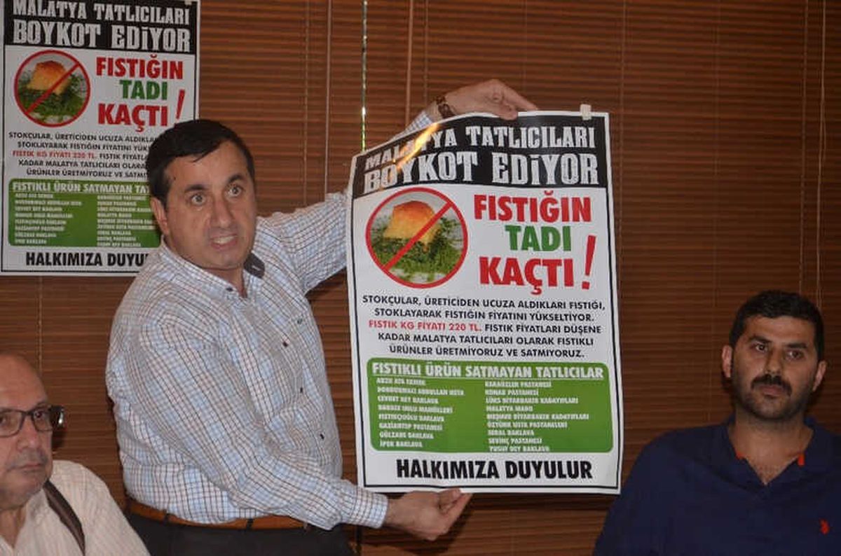 Fıstığa Bir Boykot da Malatya'dan