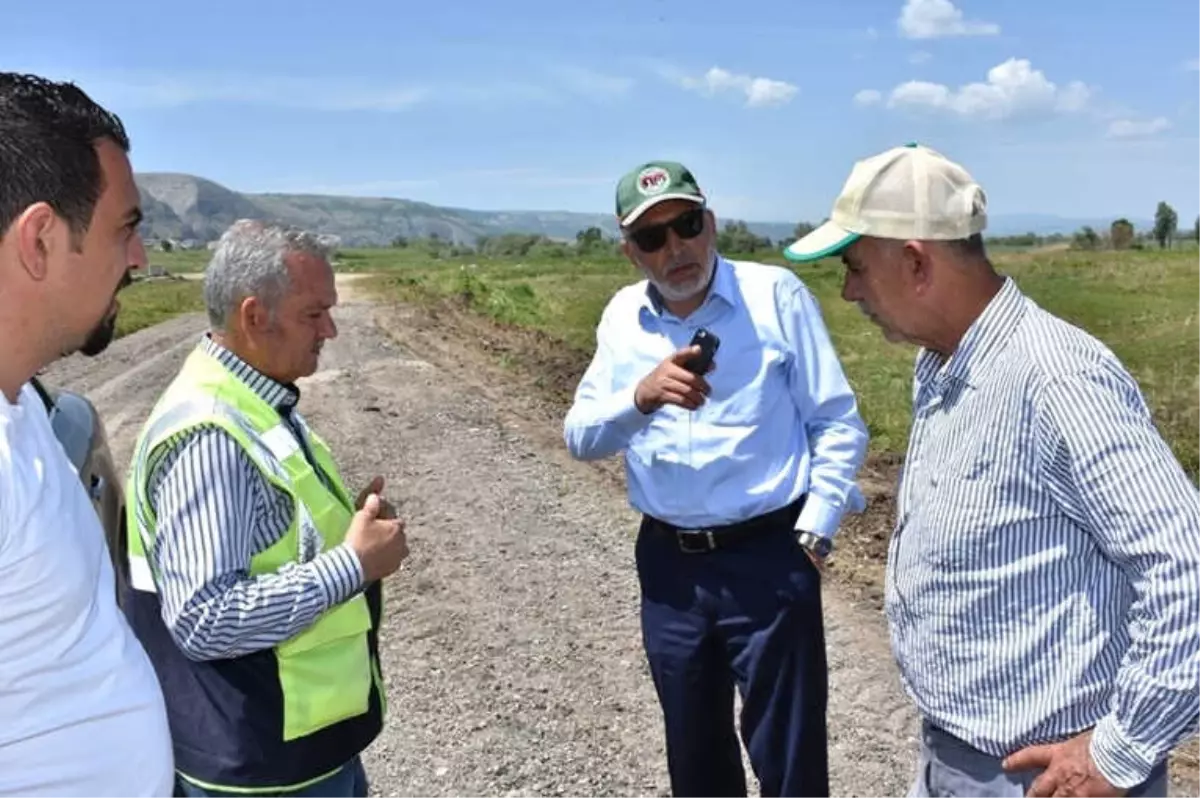 İnönü'de Yollar Yenileniyor