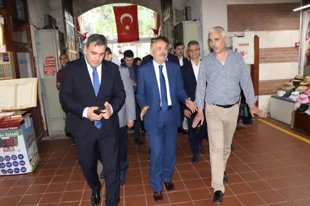 Müezzinoğlu, Edirne'de Ziyaretlerde Bulundu
