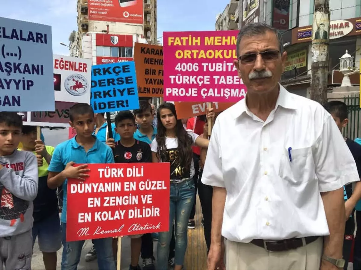 Öğrencilerden Türkçe Tabelalı Esnafa Teşekkür, Yabancı Tabelalı Esnafa Uyarı