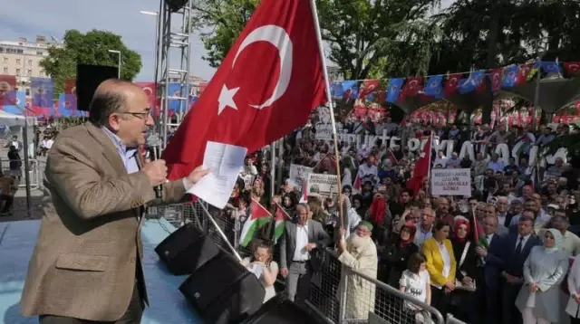 Trabzon'da 'İşgale Karşı Ses Ver' Mitingi Düzenlendi Trabzon'da 'İşgale Karşı Ses Ver' Mitingi Düzenlendi