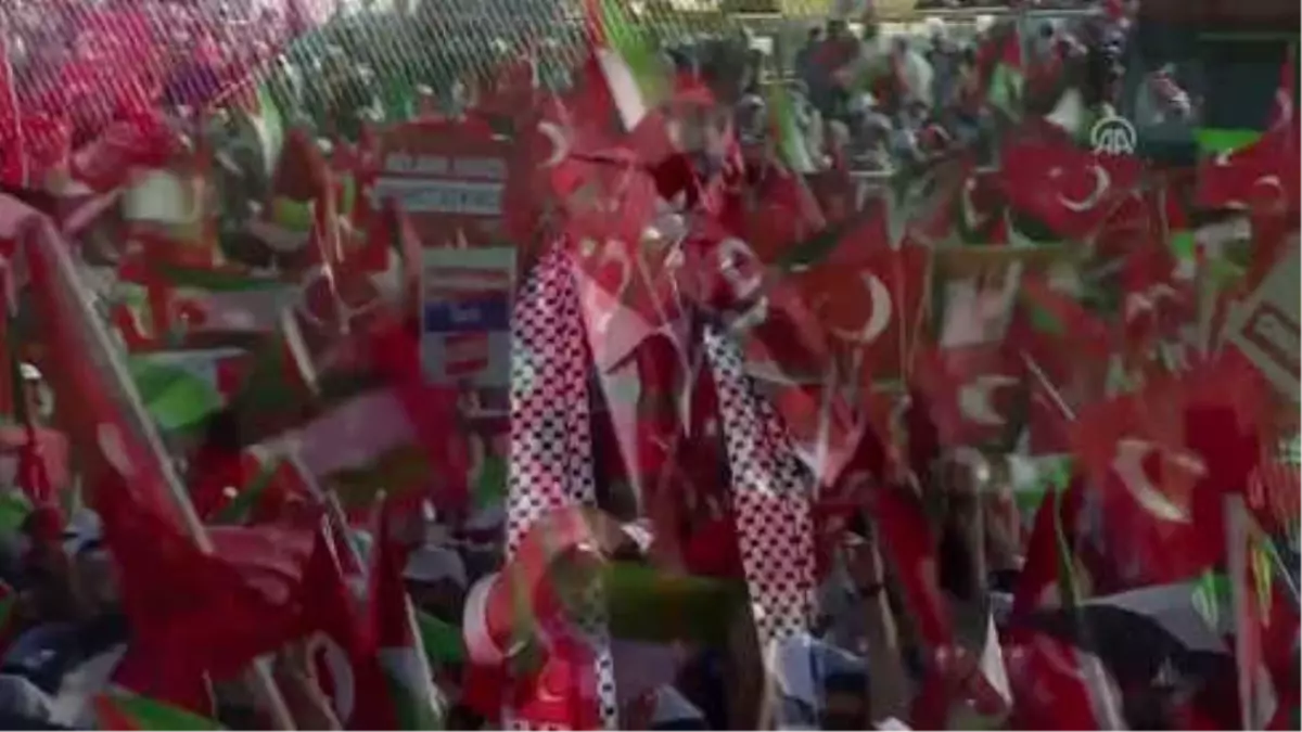 Zulme Lanet Kudüs'e Destek' Mitingi - Cumhurbaşkanı Erdoğan (10)