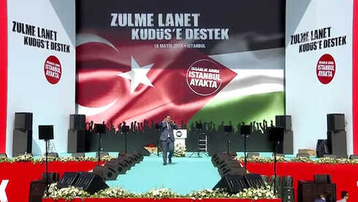 Zulme Lanet Kudüs'e Destek' Mitingi - Maher Zain Konseri