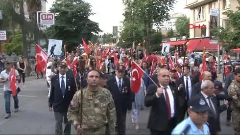 Beşiktaş'ta Fener Alayı Coşkusu Beşiktaş'ta Fener Alayı Coşkusu