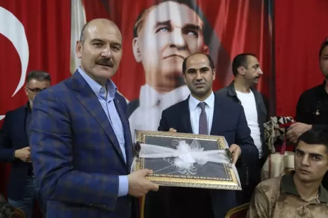 İçişleri Bakanı Süleyman Soylu Silopi'de