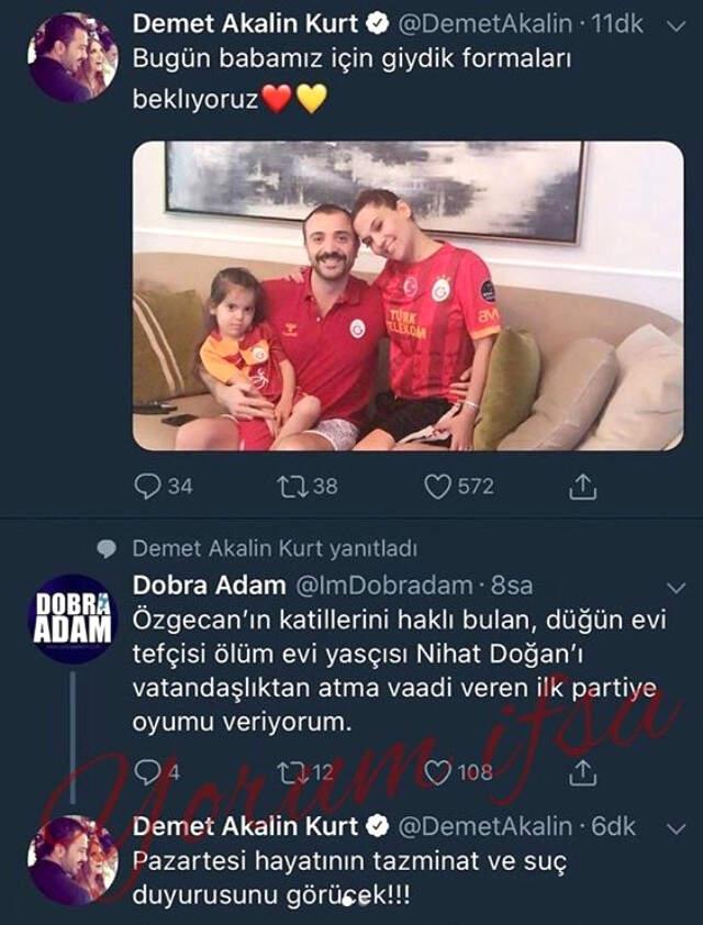 Demet Akalın Nihat Doğan'a Dava Açıyor