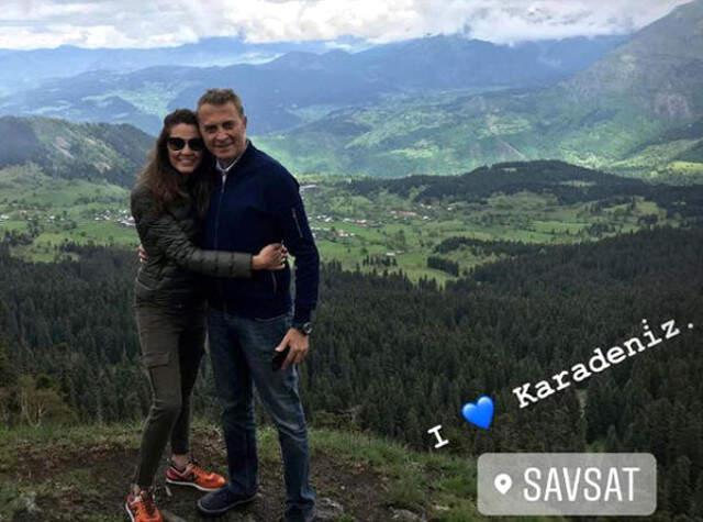 Fikret Orman ve Türkiye Güzeli Özlem Kaymaz, Aşklarını İlan Etti