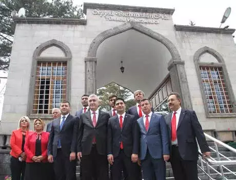 Kayseri'de MHP'nin 10 Adayı İçin 10 Kurban Kesildi