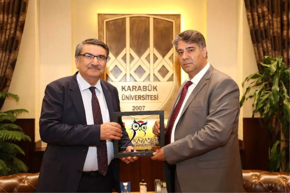 Prof. Dr. Mehmet Şişman Kbü'yü Ziyaret Etti