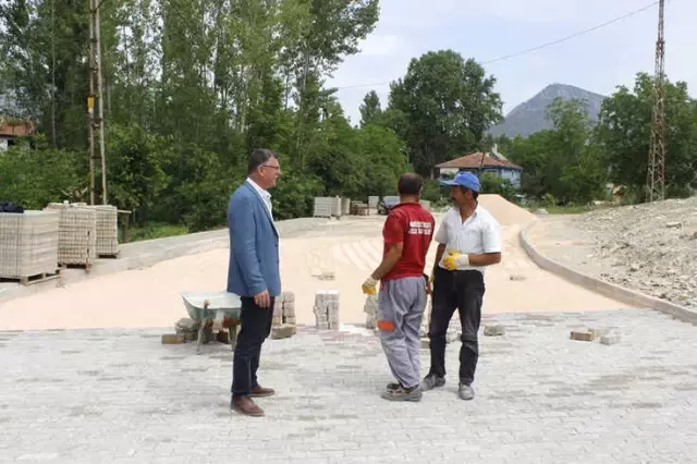 Başkan Duymuş Çalışmaları Yerinde İnceledi