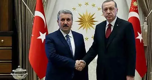 Erdoğan ile Görüşen Destici'den İlk Açıklama: Cumhurbaşkanımız Bize Bir Fırsat Vermiştir, Değerlendireceğiz Erdoğan ile Görüşen Destici'den İlk Açıklama: Cumhurbaşkanımız Bize Bir Fırsat Vermiştir, Değerlendireceğiz