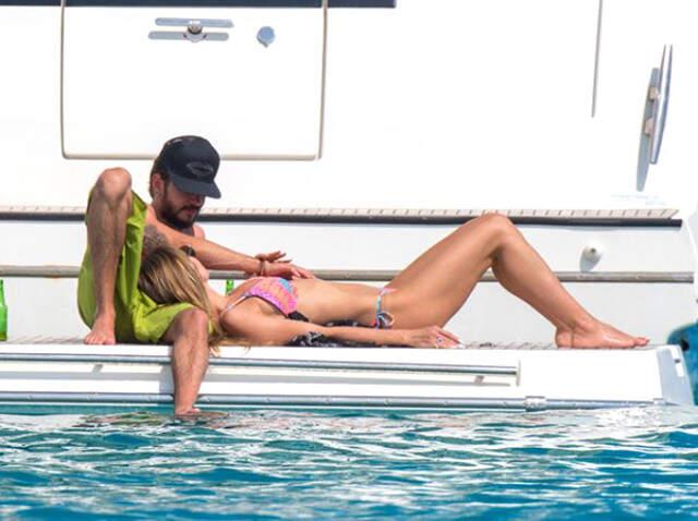 Heidi Klum, 16 Yaş Küçük Sevgilisiyle Teknede Aşka Geldi