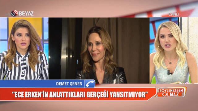 Ece Erken ve Demet Şener Canlı Yayında Kavga Etti