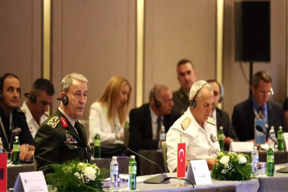 Genelkurmay Başkanı Akar, 12'nci Balkan Ülkeleri Genelkurmay Başkanları Konferansına Katıldı