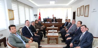 MHP Adaylarından Vali ve Belediye Başkanı'na Ziyaret