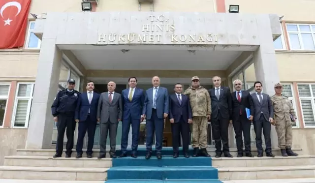 Vali Azizoğlu Hınıs'ta Vali Azizoğlu Hınıs'ta