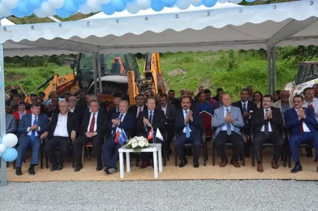 Yomra Sanayi Sitesi'nin Temeli Törenle Atıldı Yomra Sanayi Sitesi'nin Temeli Törenle Atıldı