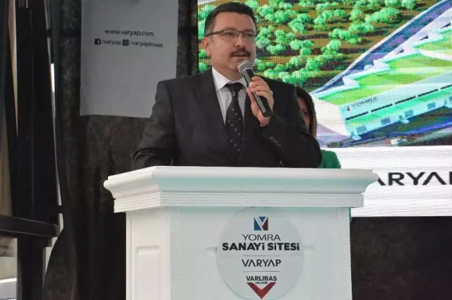 Yomra Sanayi Sitesi'nin Temeli Törenle Atıldı Yomra Sanayi Sitesi'nin Temeli Törenle Atıldı