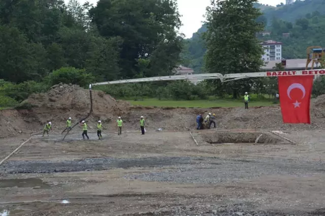 Yomra Sanayi Sitesi'nin Temeli Törenle Atıldı Yomra Sanayi Sitesi'nin Temeli Törenle Atıldı