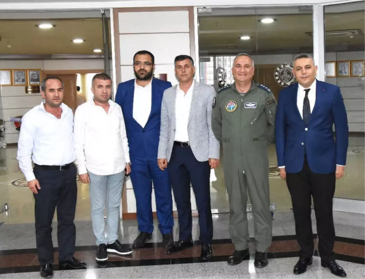 7. Ana Jet Üs Komutanı Albay Kanbur'dan Mtso'ya Ziyaret