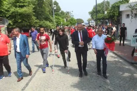 Ampute Milli Takımı Bozcaada'da Kampa Girdi