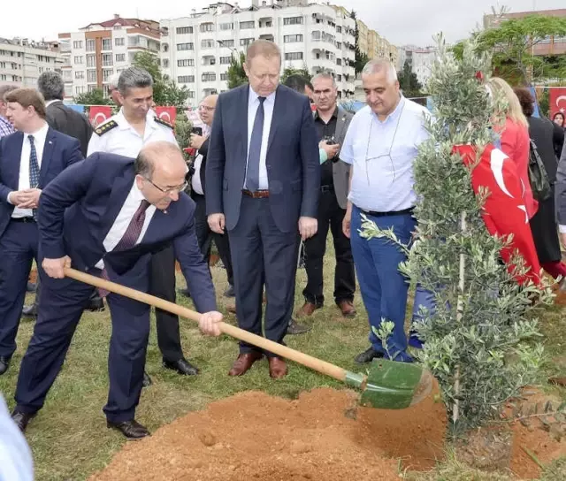 Afrin Şehitleri İçin Trabzon'da Hatıra Ormanı Oluşturuldu Afrin Şehitleri İçin Trabzon'da Hatıra Ormanı Oluşturuldu